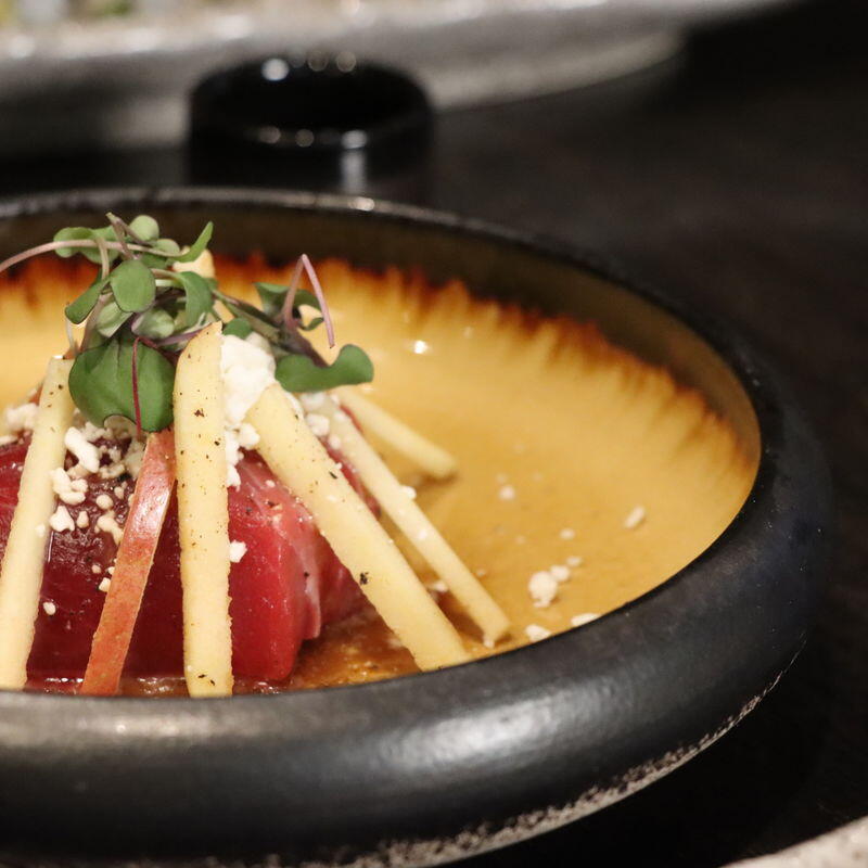 Tuna & Goat Cheese Sashimi